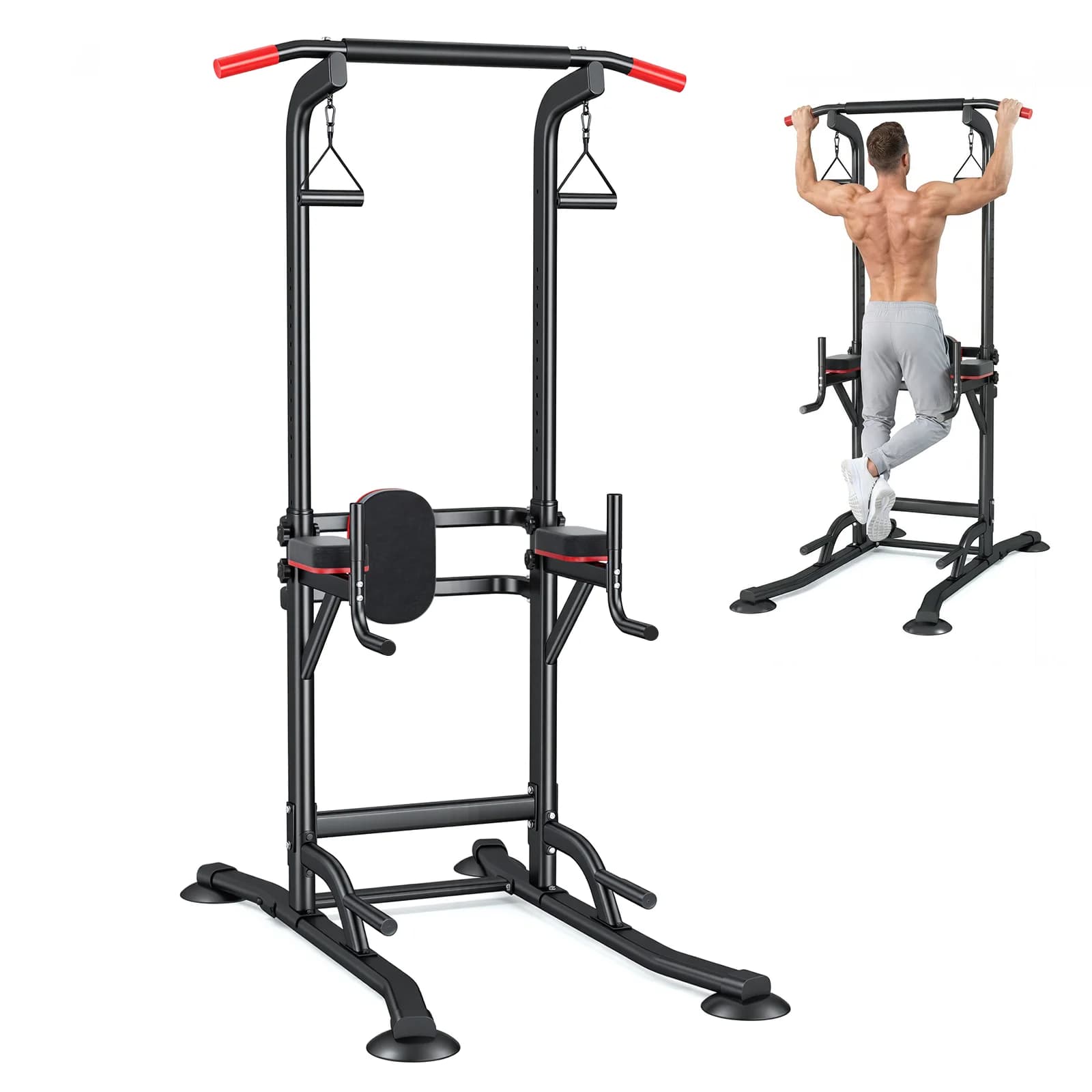 Roue d'abdominaux traction multifonction 200kg - Roue fitness abdos et musculation à domicile