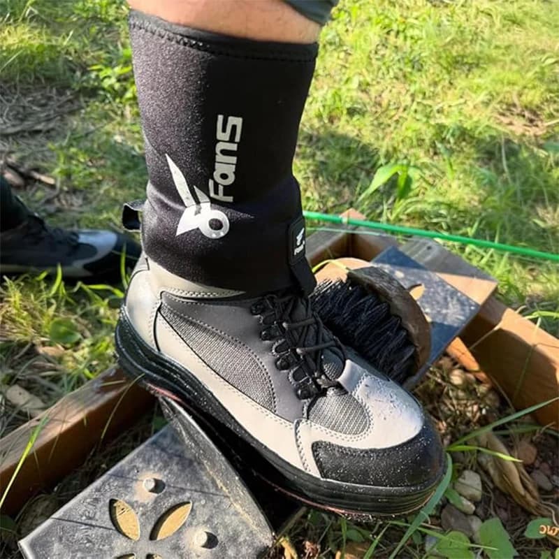 Lot de 8 paires de chaussettes néoprène pour pêche - Confortables et protectrices pour waders