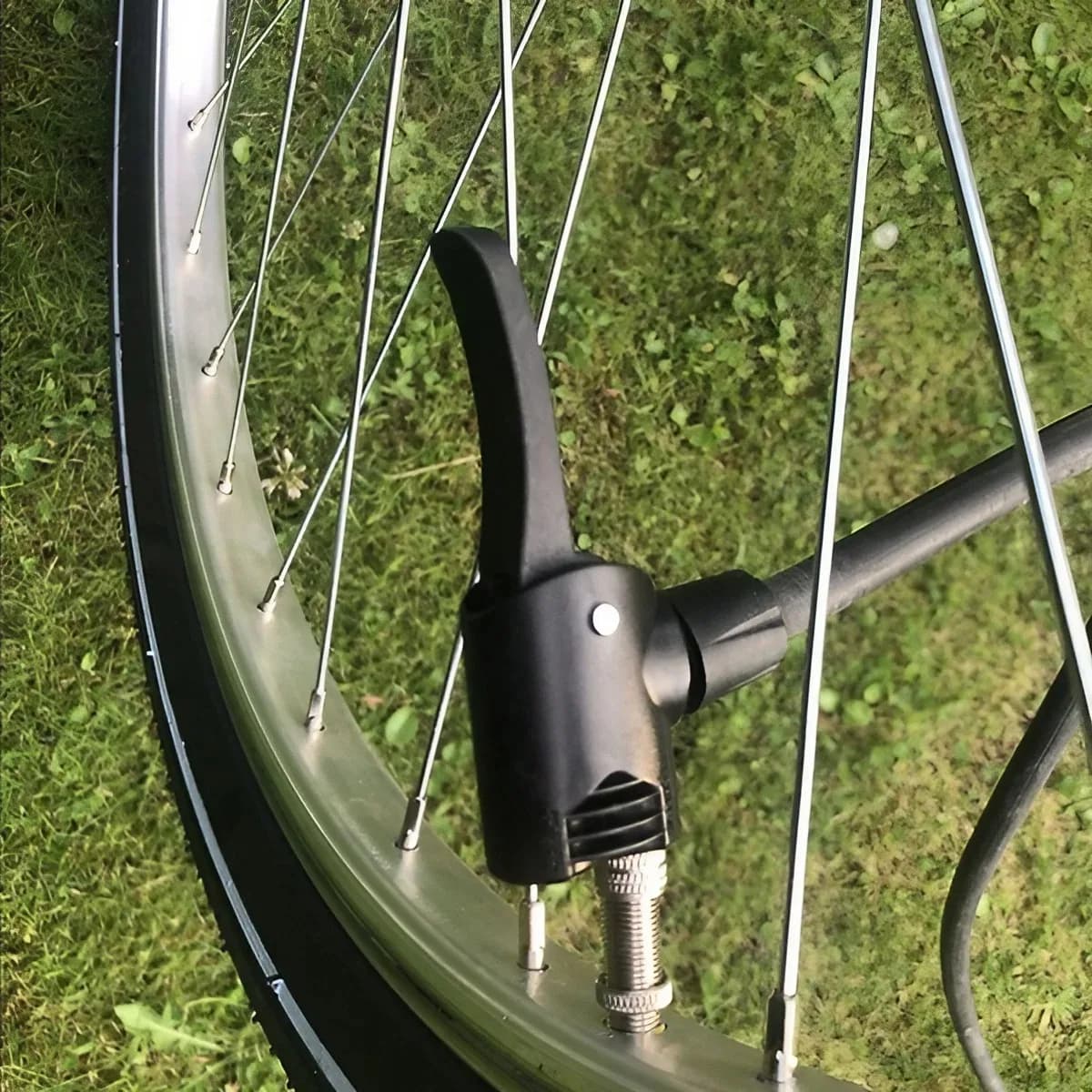Adaptateur double tête pour pompe à vélo - Accessoire universel pour pêcheurs cyclistes