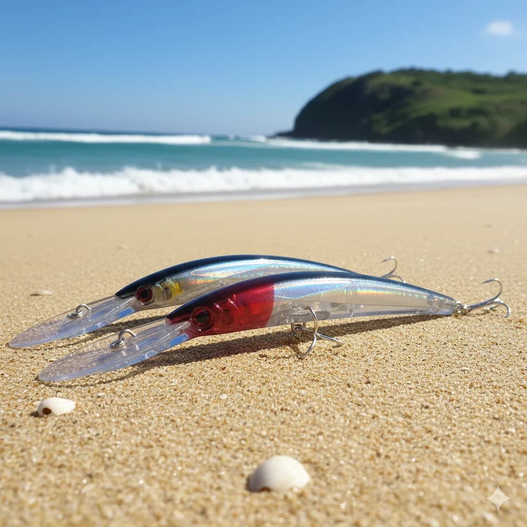 Leurre de pêche HENGJIA 17cm 23.5g Minnow avec yeux 3D - Appât artificiel plongeant 2.5m pour carnassiers