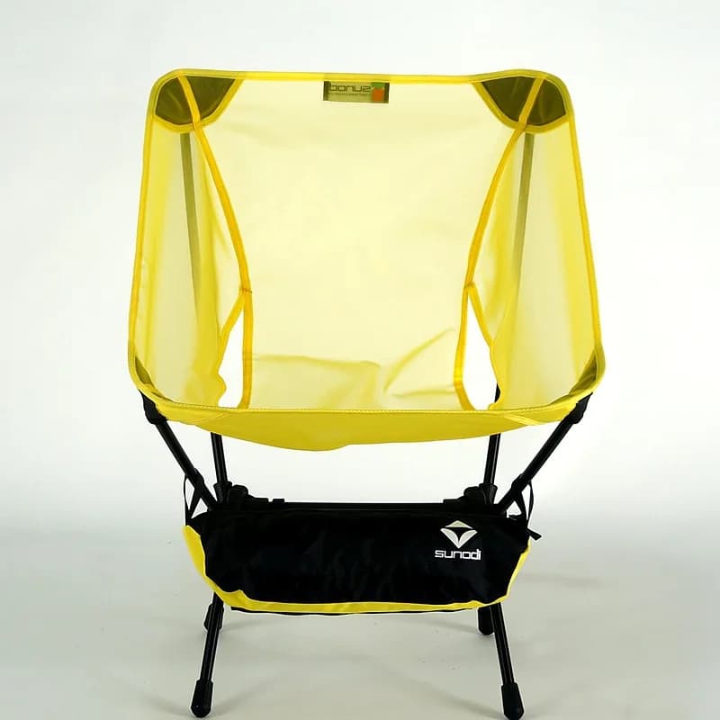 Chaise de camping ultralégère 570g pour pêche, randonnée et plage - Pliable et portable