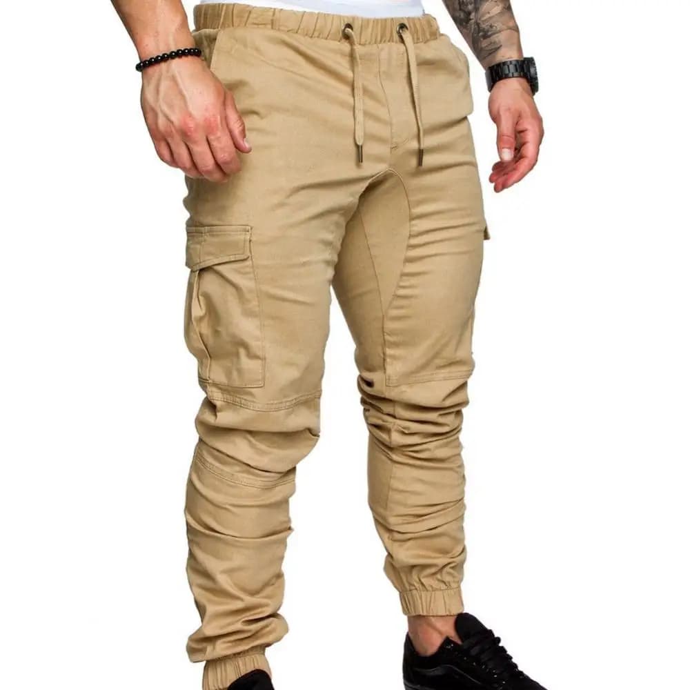 Pantalon jogging uni homme pour pêche streetwear - Style hip hop et confort pour pêche décontractée