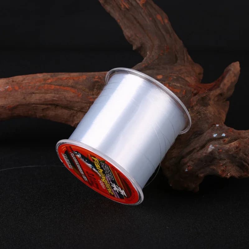 Lignes nylon multifilament 500m transparentes super fortes - pêche mer rivière résistance optimale