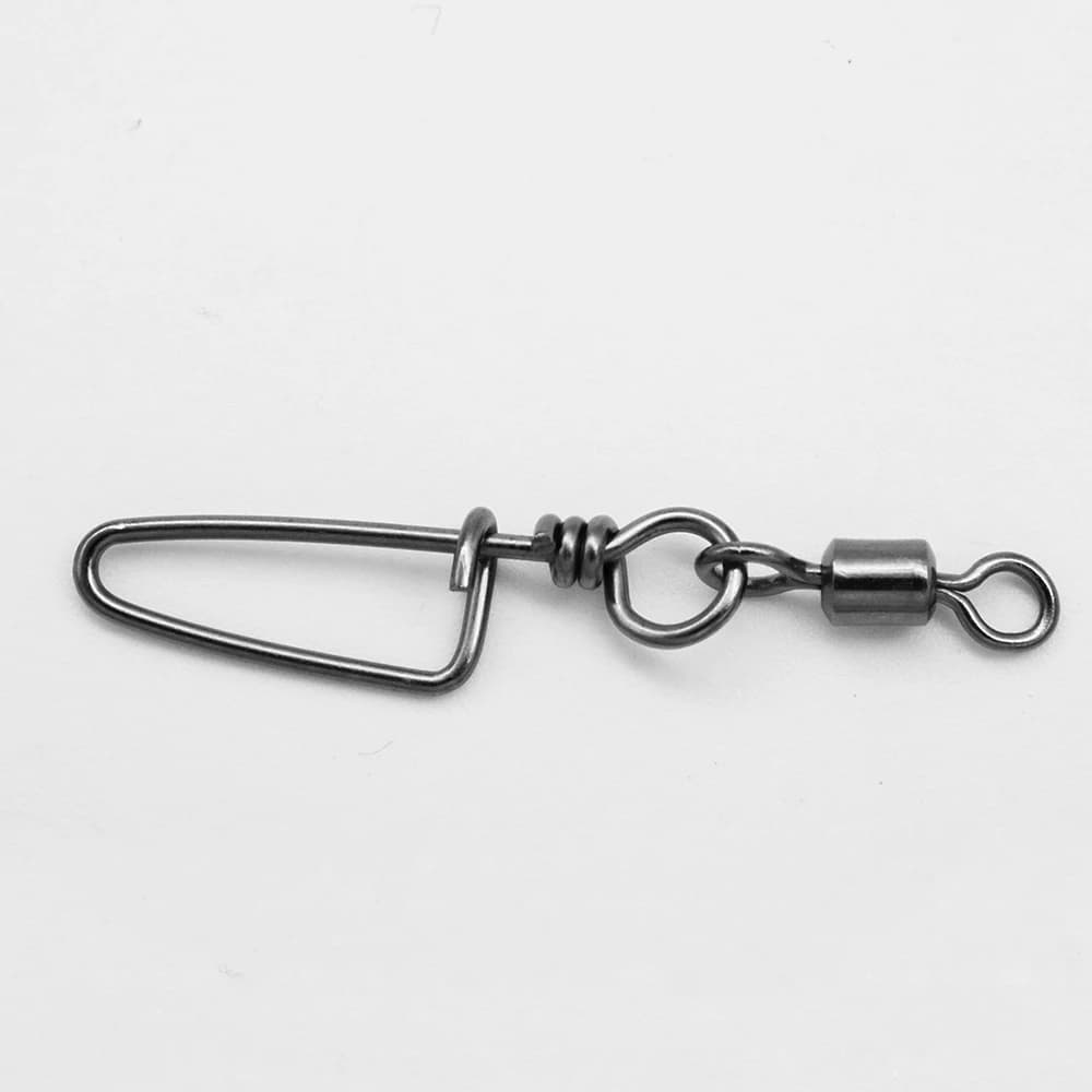 Boîte de 50 à 100 émerillons pêche à hameçon avec agrafe et roulement pour leurres et accessoires