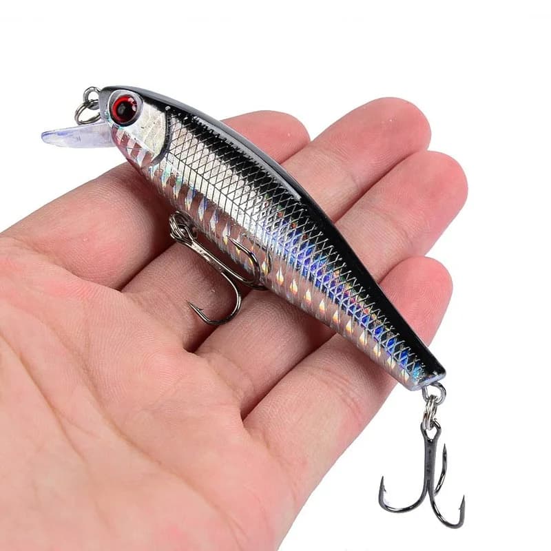 Leurre minnow coulant japonais 8.5cm 9.2g jerkbait pour pêche du brochet et black bass professionnel