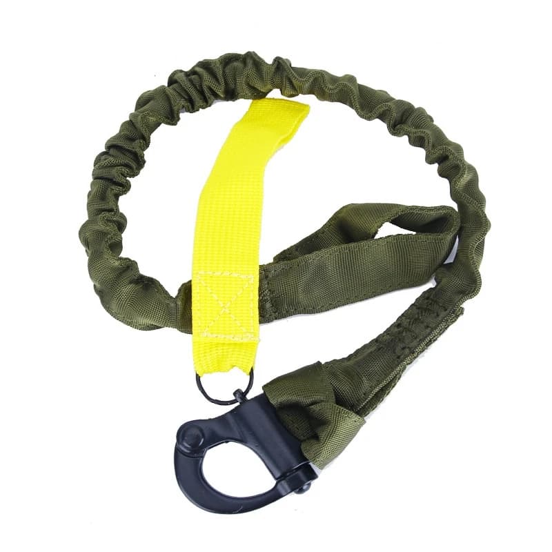 Lanière de sécurité à libération rapide pour pêche - Sangle élastique pour sac banane et équipement