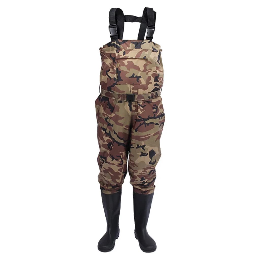 Waders pêche camouflage SPORTSHUB pied nylon imperméable durable bottes pêche à la mouche FT0081