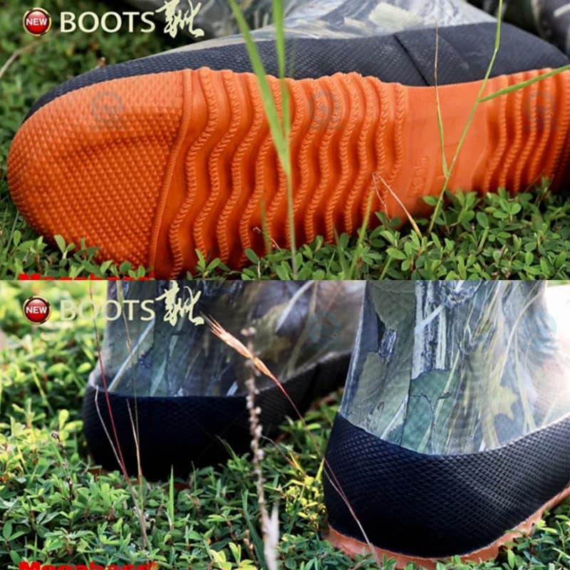 Bottes Megabass Mobile Flex Real Camo caoutchouc flexible portable élastique rangement compact pochette