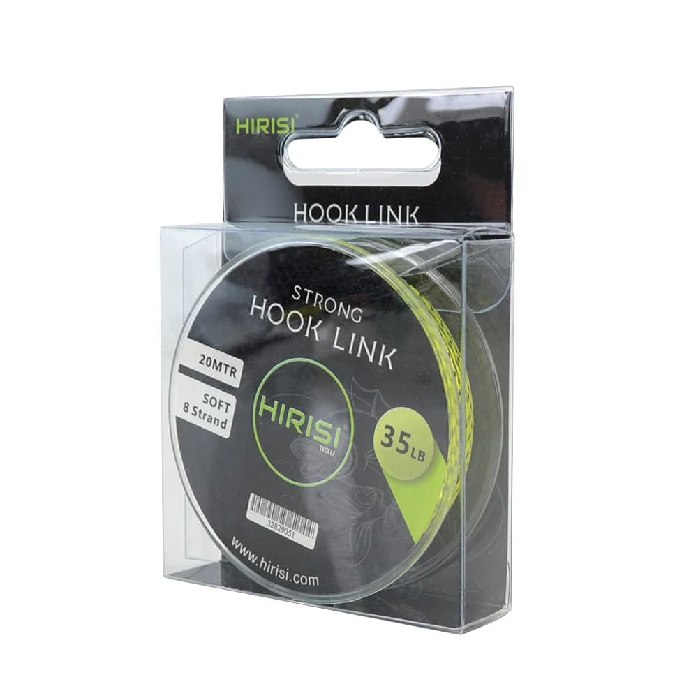 Ligne de pêche carpe 8 brins en leadcore souple pour hair rig, 20 mètres accessoires montage