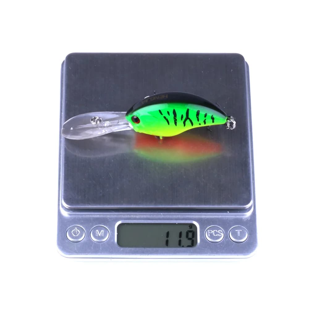 Leurre crankbait HENGJIA 13g 9cm langue longue - Minnow dur pour black bass et carnassiers