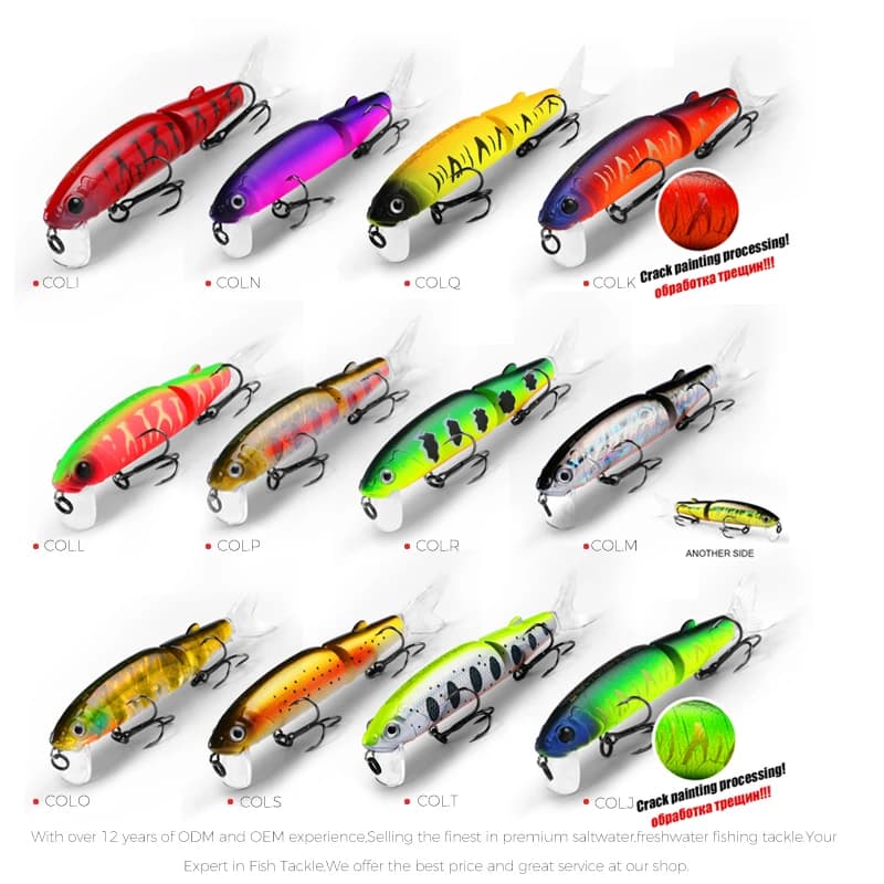 Leurre minnow Bearking 11.3cm 13.7g appât professionnel qualité avec hameçon noir ou blanc pour pêche au leurre