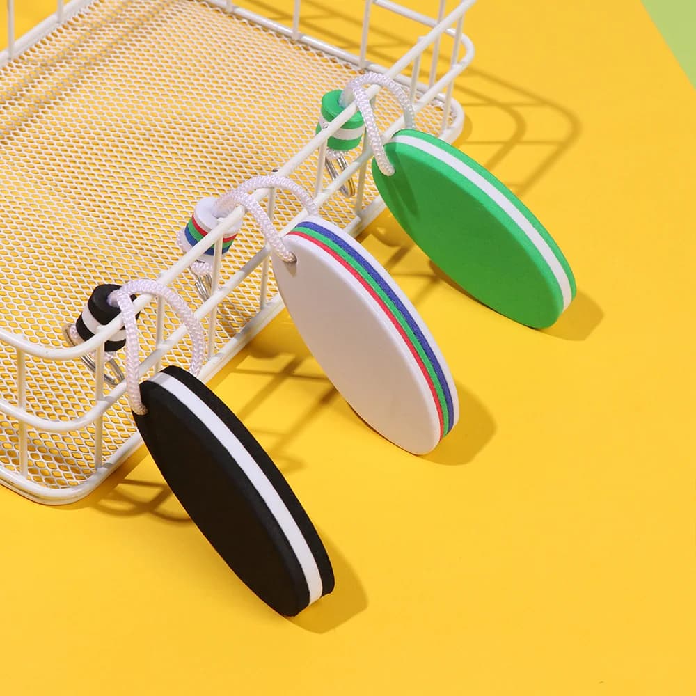 Flotteur porte-clés EVA pour kayak et bateau - Anneau de pêche flottant et résistant aux chocs