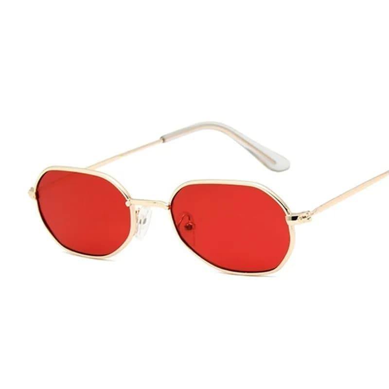 Lunettes de soleil vintage femme homme 2020 verres miroir UV400 style rétro ovale et carré pour pêche