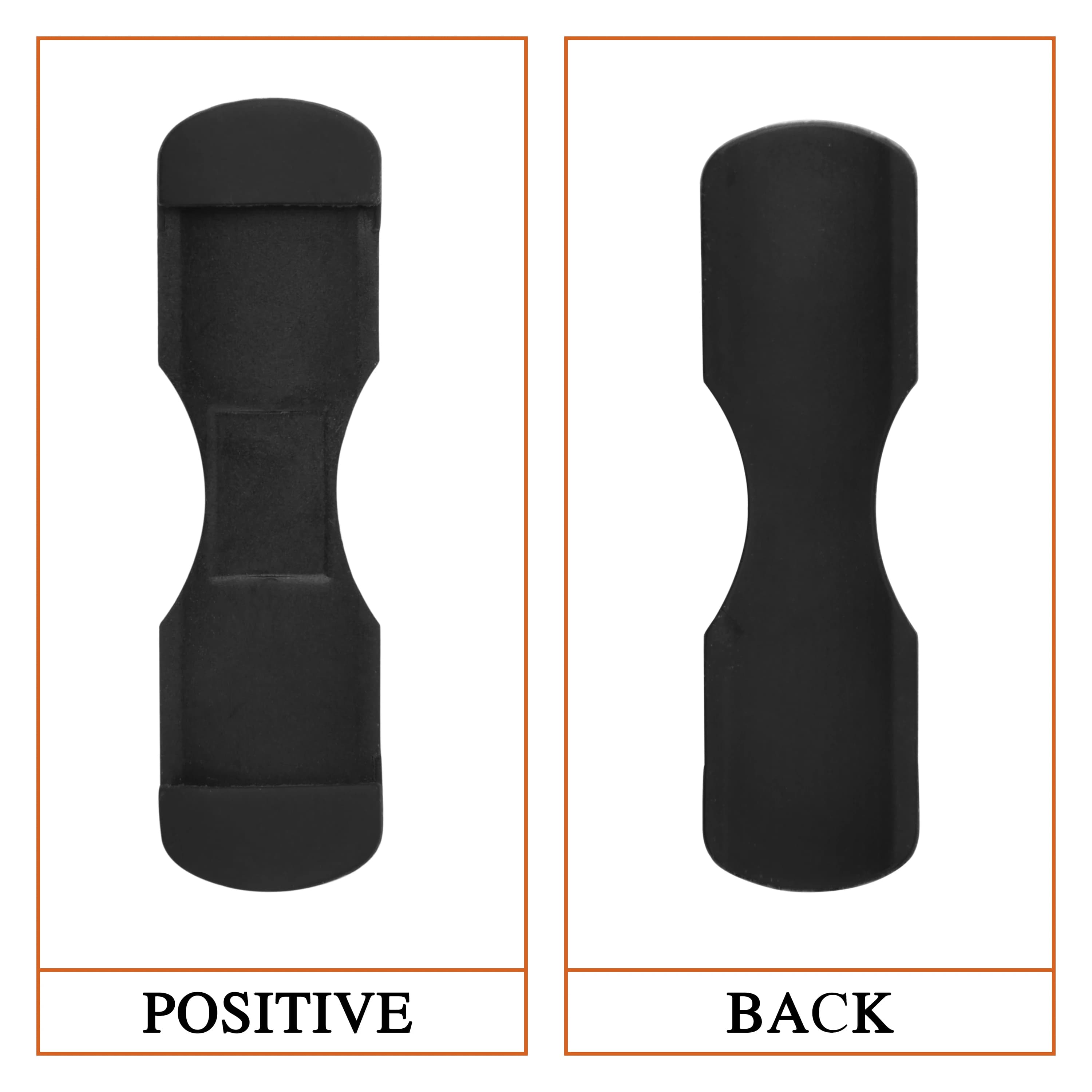 Lot 6 protections caoutchouc noir élastique pour base de moulinet pêche couvre tous modèles