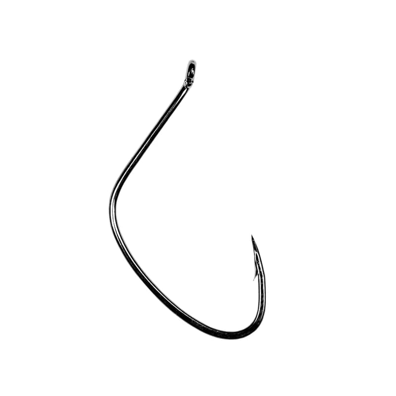 Hameçons offset #4 à #3/0 pour wacky rig drop shot pêche au ver crankbait carnassier