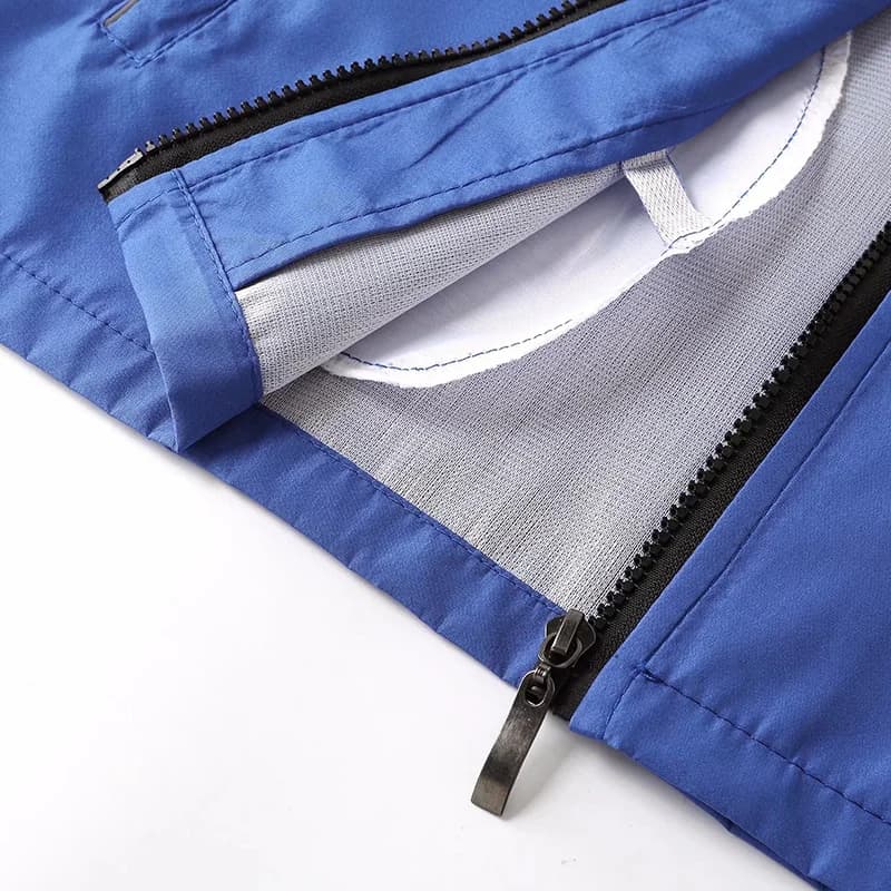Veste personnalisable pour équipe de pêche - Veste à logo et fermeture éclair pour clubs et compétitions
