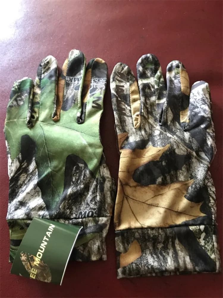 Gants été ultra-fins multifonctions écran tactile anti-dérapage pêche chasse camouflage élastique