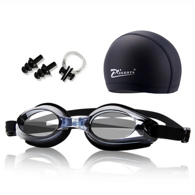 Nouveaux modèles lunettes de plongée anti-buée complètes avec bonnet et accessoires