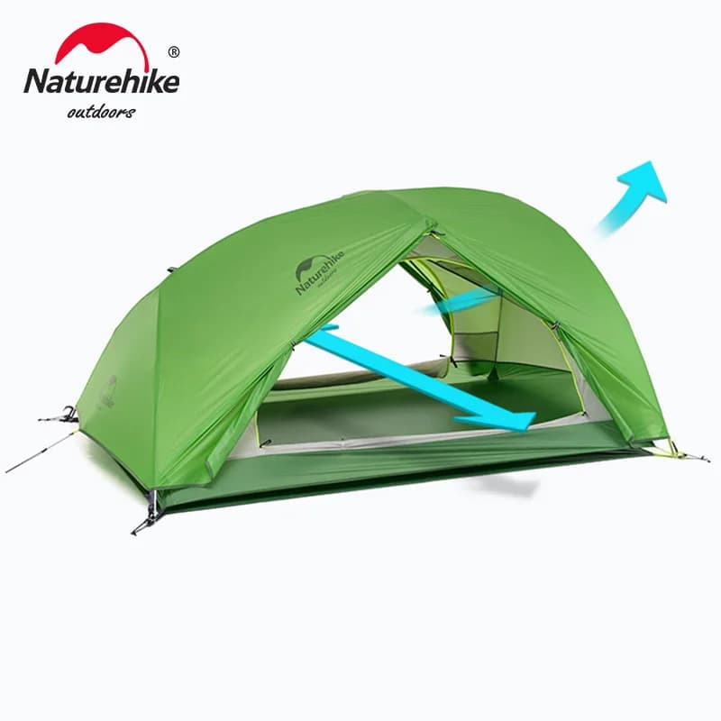 Tente Naturehike Star River 2 UL ultralégère imperméable 3 saisons randonnée pêche camping double couche