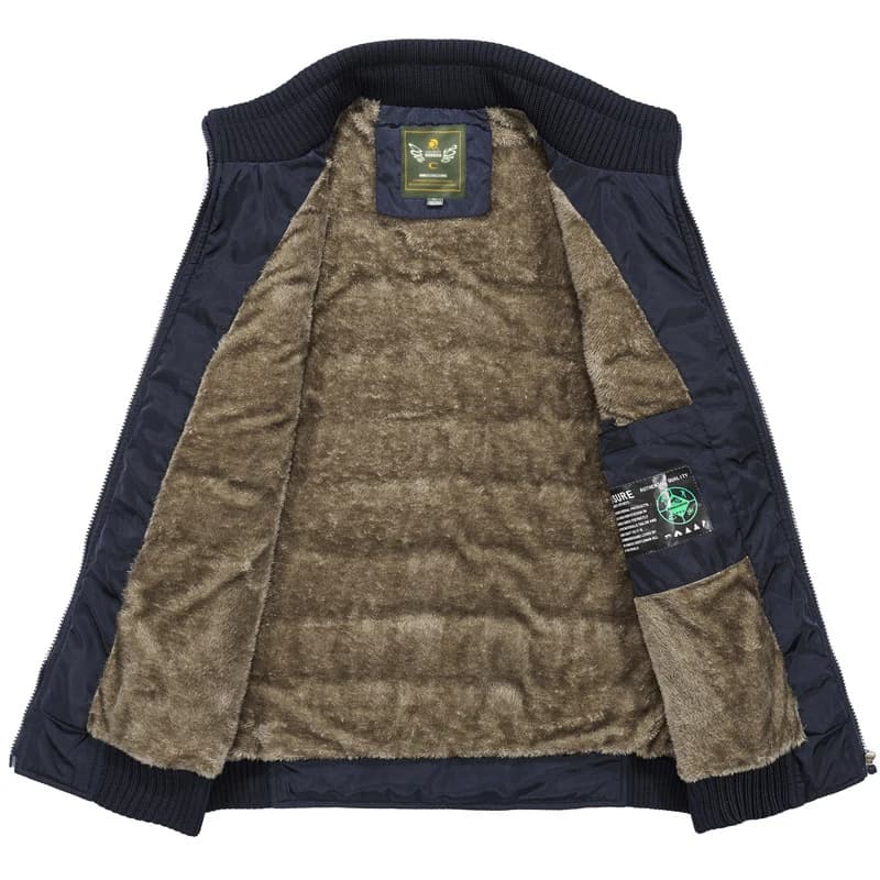 Veste polaire sans manches imperméable hiver 8XL - Gilet matelassé col montant coupe-vent homme