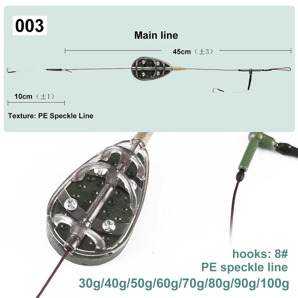Cage amorce métallique FISH KING 30g-100g pour carp fishing - leurre artificiel et accessoires