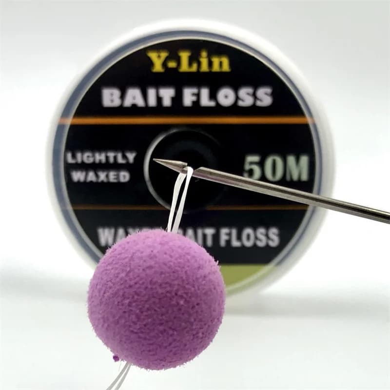 Fil flotteur appât carpe 50m - accessoires POP UP boilies holder chod hair rigs pêche carpe