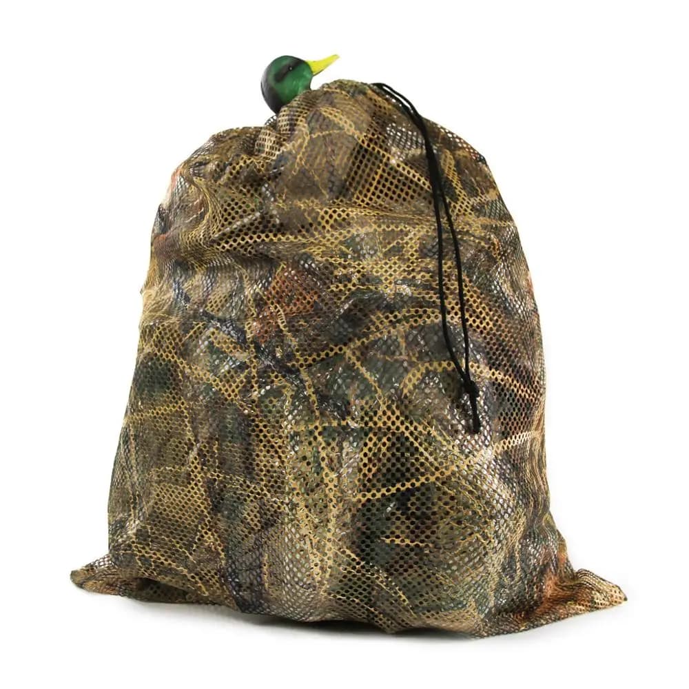 Sac de transport maille 2 pièces GUGULUZA pour leurres canards d'eau - Poche chasse gibier d'eau