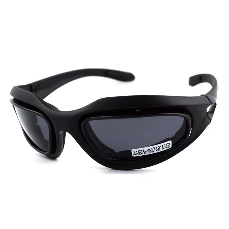 Lunettes de sport militaires anti-UV pour vélo randonnée pêche - protection solaire optimale