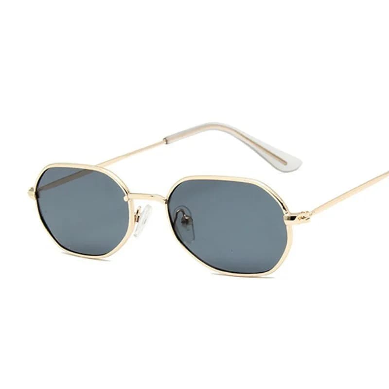 Lunettes de soleil vintage femme homme 2020 verres miroir UV400 style rétro ovale et carré pour pêche
