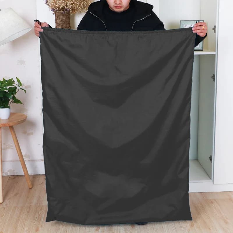 Grands sacs de rangement étanches à cordon - Organisateur maison taille extra pour literie et vêtements volumineux