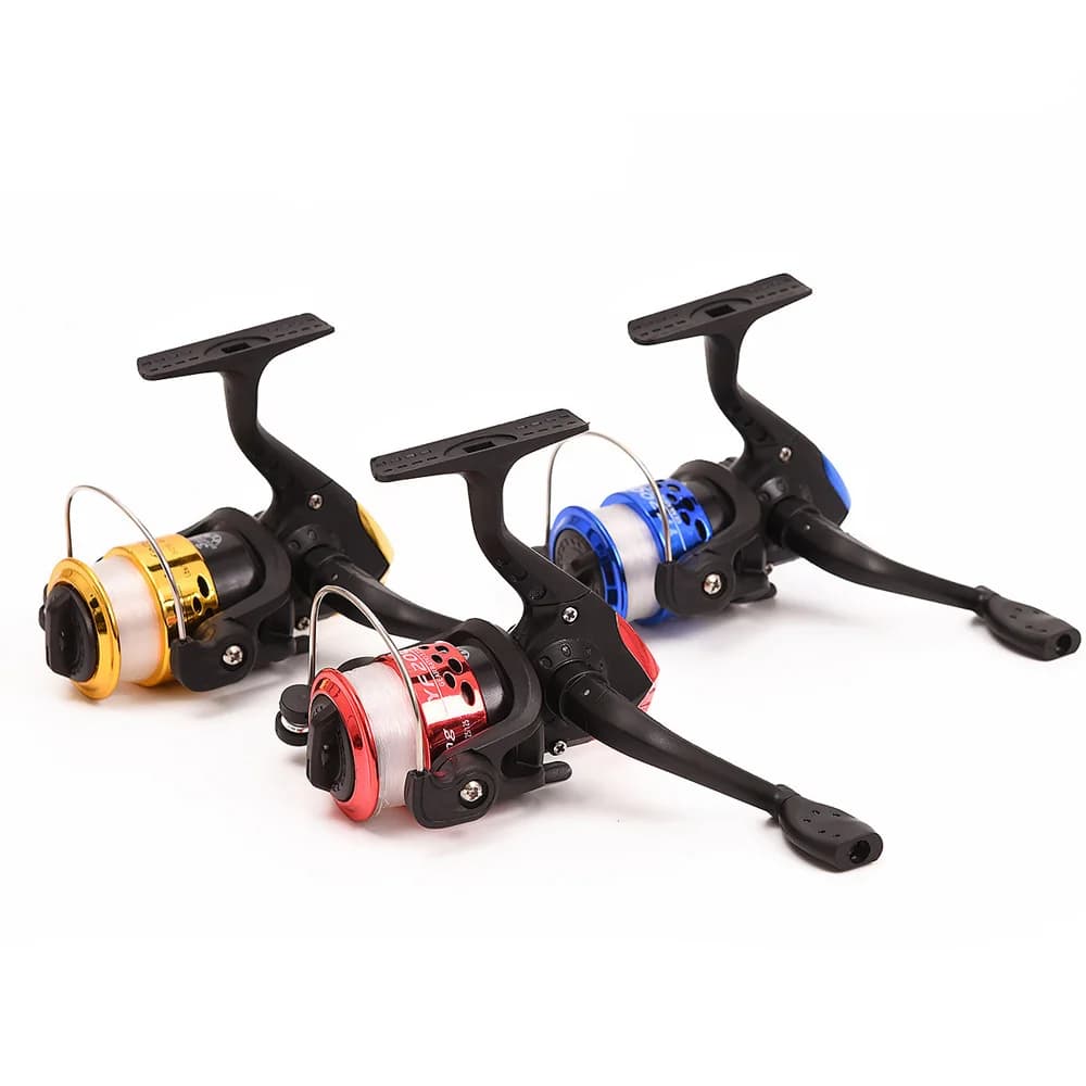 5.2:1 Ultralight Folding Fishing Reel Spinning Reel With 60m Large Fishing Line 