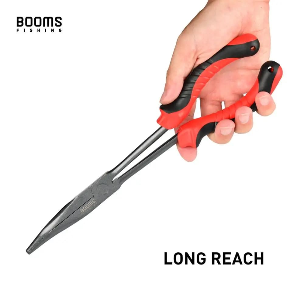 Pince longue Booms F05 pour pêche - Extracteur d'hameçons à longue portée professionnel