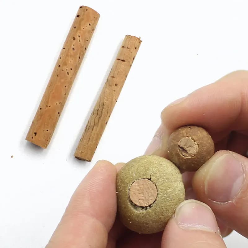 Bouillettes flottantes 6mm et 8mm pour montage chod rig - pêche carpe zig rig