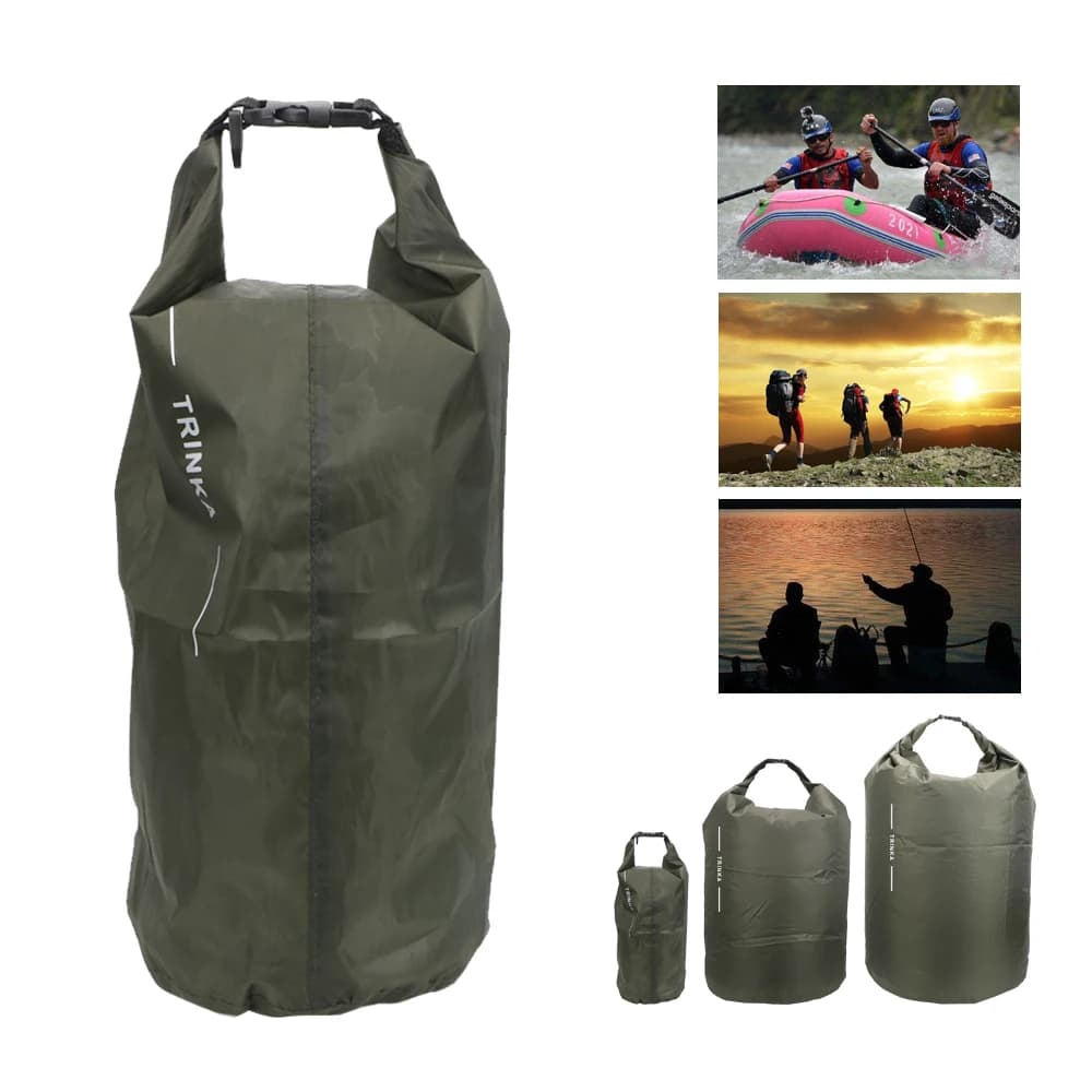 Sacs étanches 8L 40L 70L rangement extérieur voyage navigation kayak canoë flottants poches portables sèches