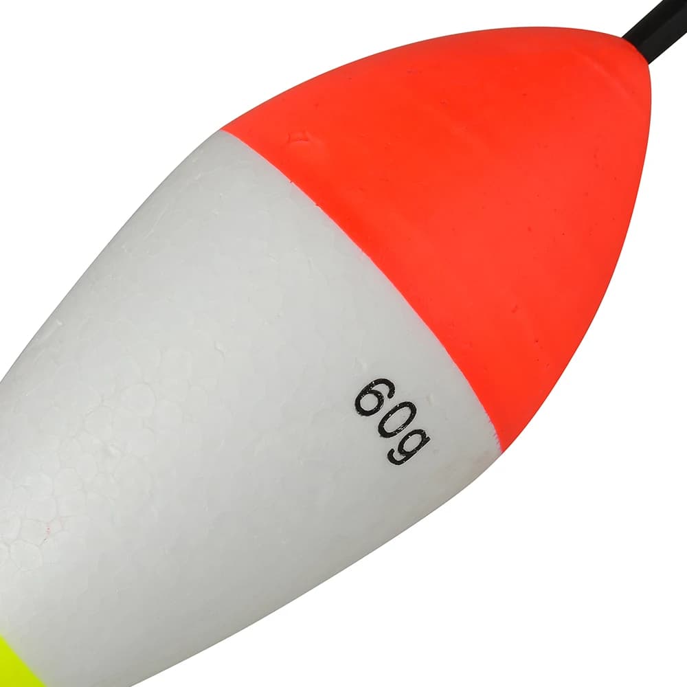 5 flotteurs mousse portance 1g-60g tube bouchon pêche - Buoy Boias Flotador canne accessoires matériel