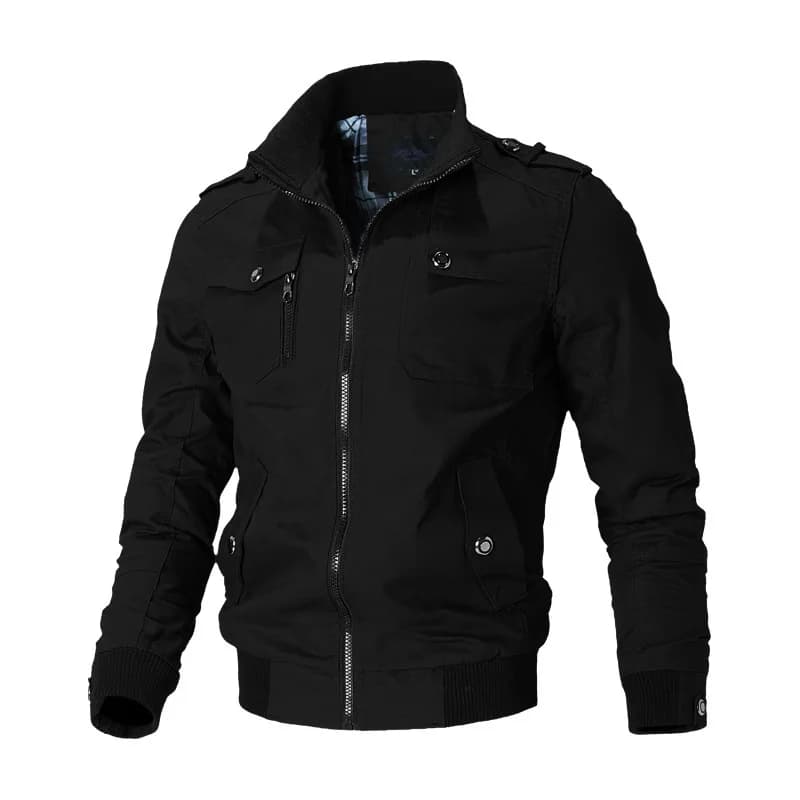 Bomber homme coupe-vent printemps automne - Veste slim technique pour pêche sportive nouvelle collection