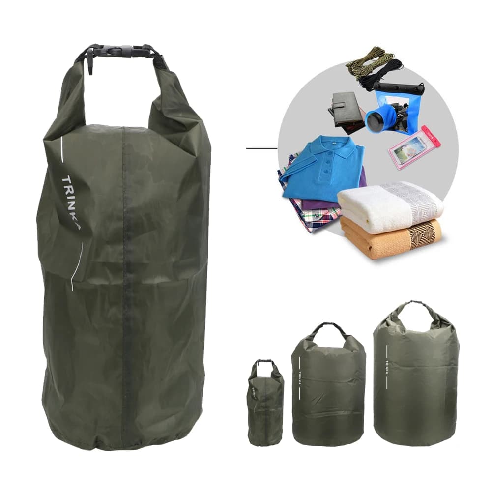 Sac étanche flottant pêche kayak canoë 8L 40L 70L rangement équipement navigation portable