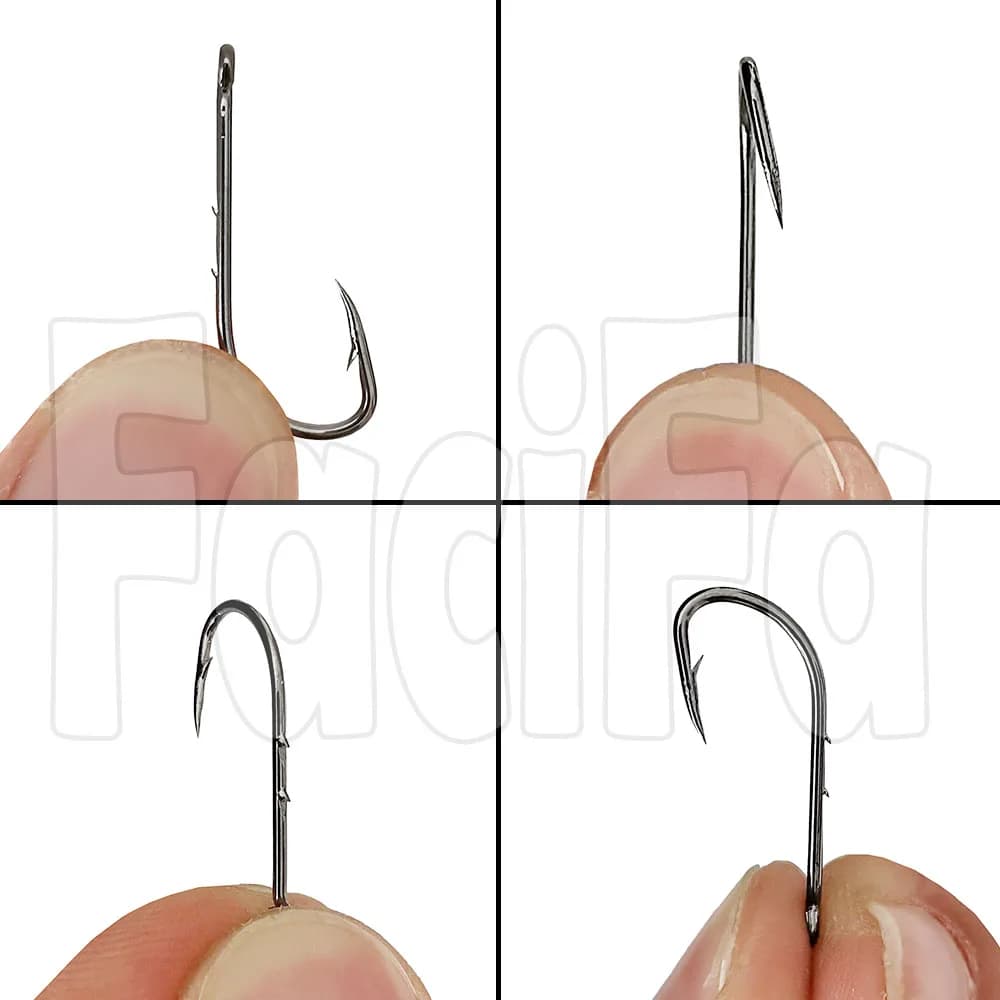Hameçons baitholder 200pcs pour carpe gros barbus acier haute teneur carbone - Pêche feeder