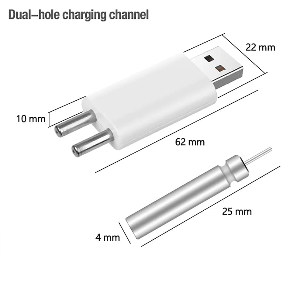 Lampe de pêche lumineuse rechargeable USB CR425 3.6V avec lumière rouge clignotante pour attirer le poisson la nuit