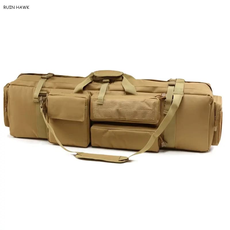 Sac de transport fusil M249 tactique chasse pêche gros calibre étui renforcé 1000D