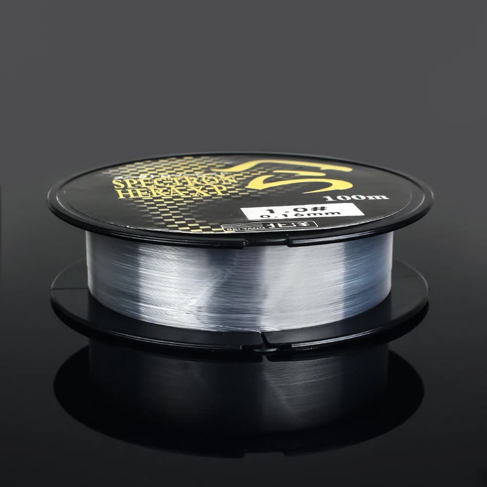 Meilleure ligne de pêche monofilament nylon 100m matériau Japon, pour basse, carpe et accessoires pêche