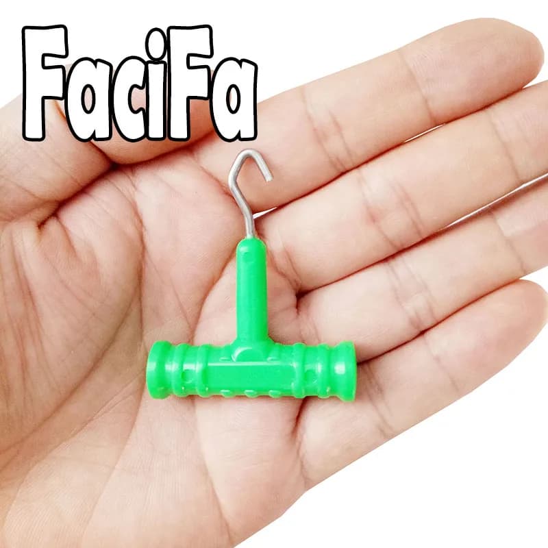 Outil nœud pêche carpe en acier inox - Matériel montage ligne accessoires carpe