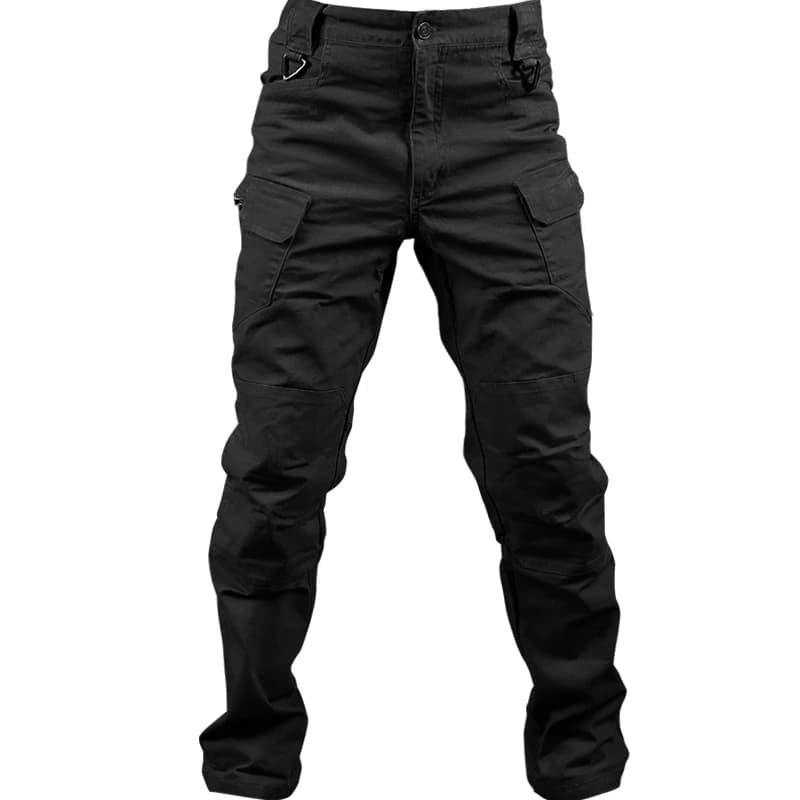 Pantalon tactique stretch coton militaire 100% pour homme - Pêche, randonnée, camping avec multiples poches
