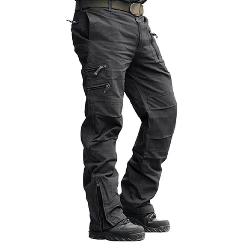 Pantalon cargo camouflage grande taille homme - idéal pour pêche en plein air et randonnée