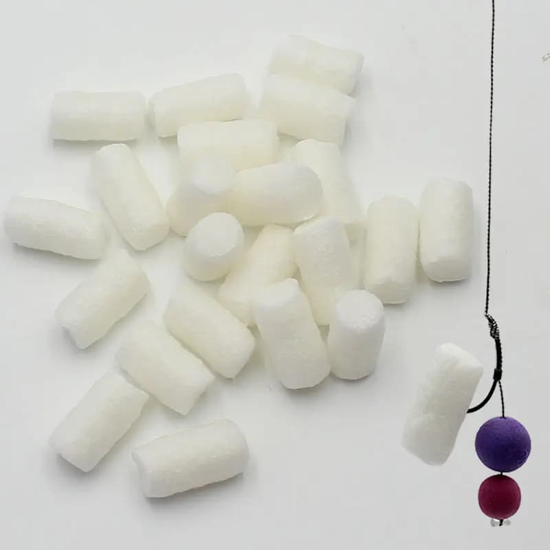 Accessoires pêche carpe zig rig soluble - Foam pop-up boilies - Équipement montages flottants