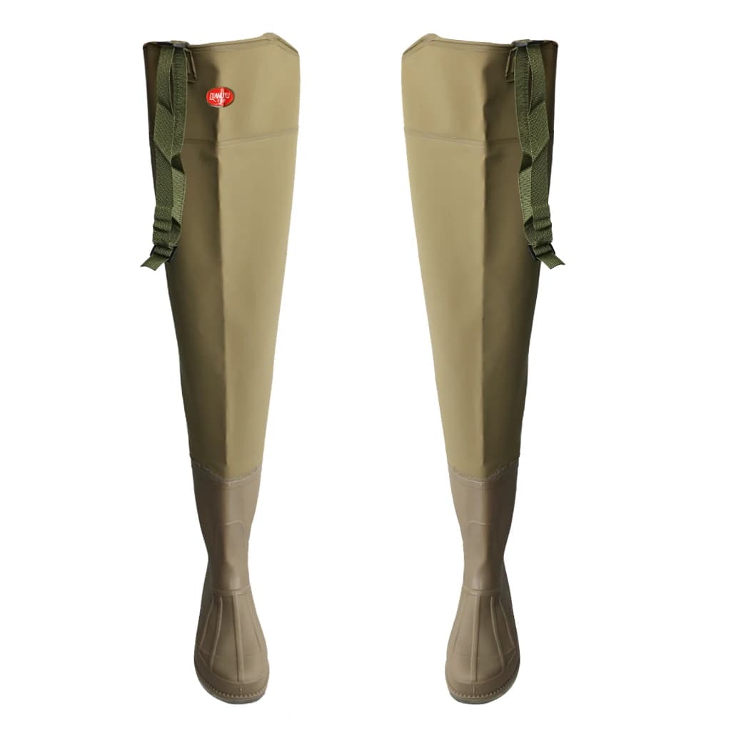 Bottes de pêche cuissardes étanches genou hautes waders pour pêche en rivière