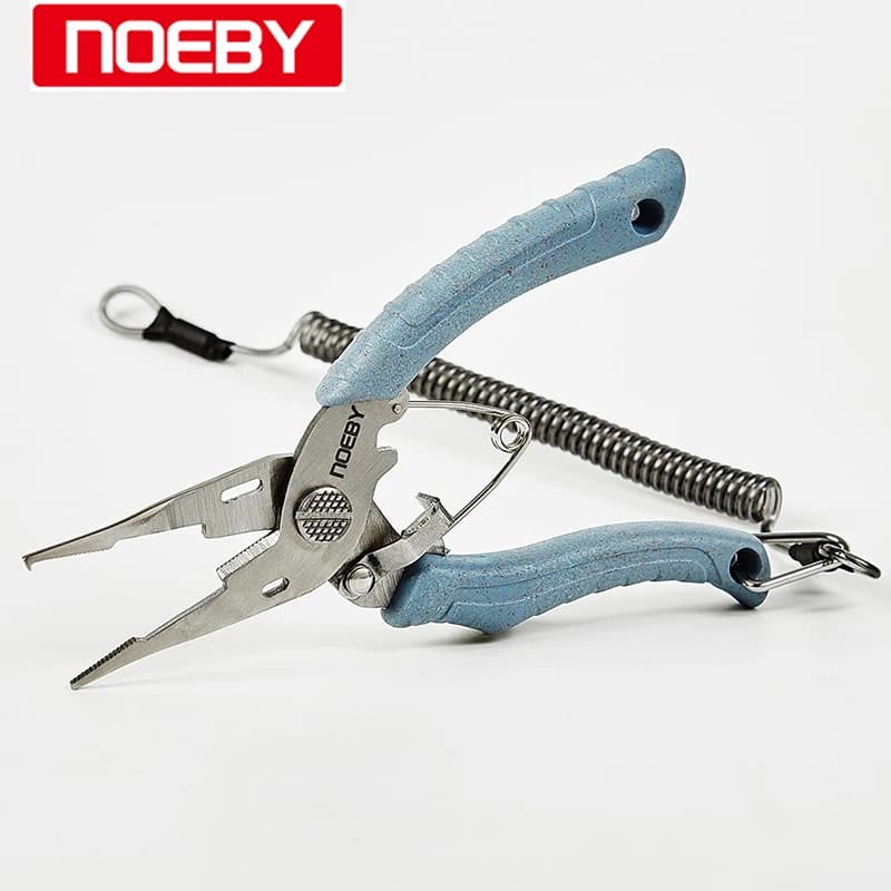 Pinces multifonctions NOEBY en acier inoxydable - Pour décrocher hameçons et couper fils de pêche