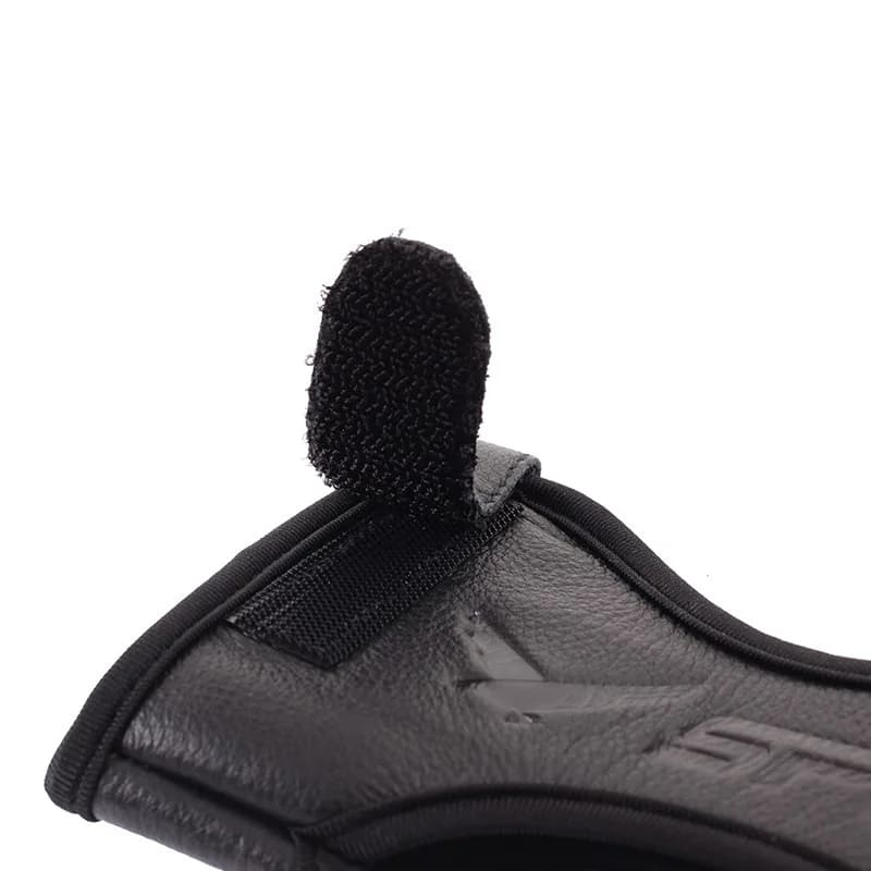 Gant d'archerie trois doigts cuir daim pour arc 15-60 lbs pêche à l'arc traditionnelle