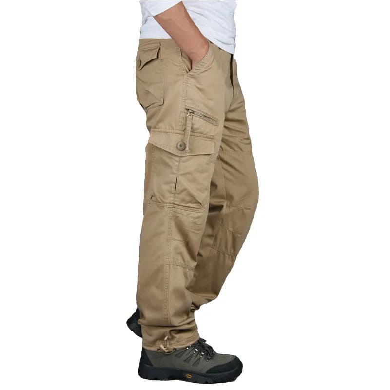 Salopette cargo pêche multi-poches militaire printemps automne pour homme streetwear