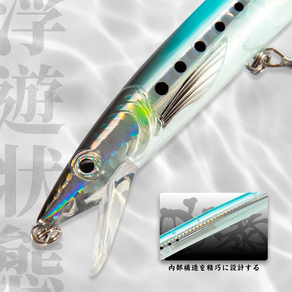 Leurre Sandeel Minnow Hunthouse 14g 23g 33g : Stickbait Long Casting pour la Pêche de la